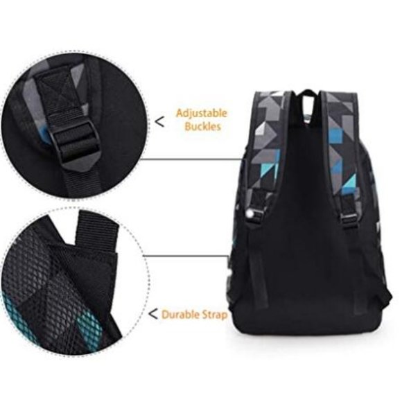 Smile Luminous Backpack & DJ Bracelet School Bag - Picture 3 of 7